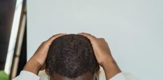 Guy suffering with Headache