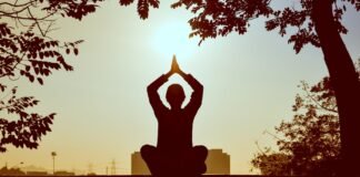 Yoga for Every Woman: Finding Your Flow Women Doing yoga in the morning