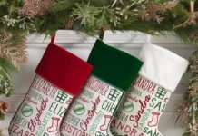 Festive Flair: Personalized Christmas Stockings