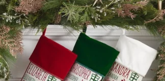 Festive Flair: Personalized Christmas Stockings